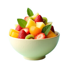 Colorful Fruit Salad in a Bowl, fruit salad, fresh fruit. 