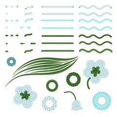 Vector Embroidery Brushes Set – Chains, Ropes, Sequins & Ornamental Stitches