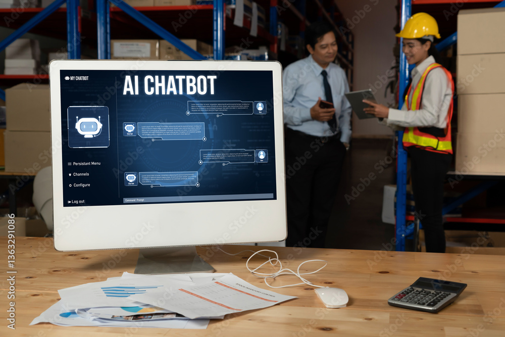 Aufkleber generative ai virtual assistant tools for prompt engineer and user for ease of engage artificial int