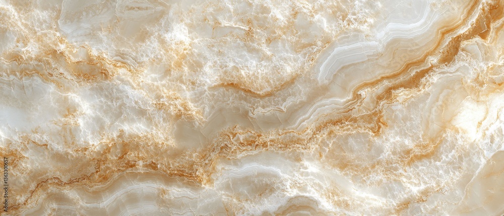Poster elegant onyx marble texture with flowing veins and neutral tones creating a luxurious and sophistica
