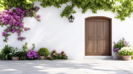 Fototapeta premium Charming Mediterranean Exterior