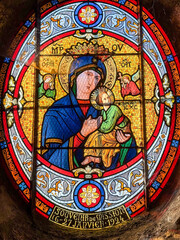 Vidriera Iglesia francesa sur de Francia