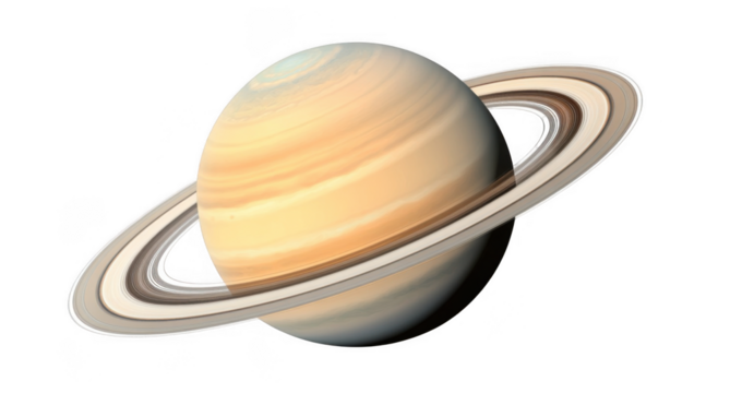 a picture of the planet saturn, png