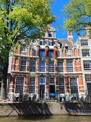 Obraz premium house, architecture, amsterdam