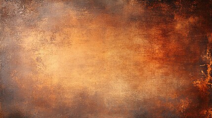 Fototapeta premium Abstract Bronze Texture Grunge Background, Digital Painting, Warm Tones, Copper, Rust, texture background Copper,Grunge