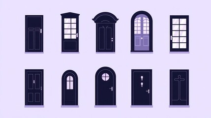 Various Door Styles Design Collection