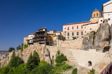 Fototapeta premium Cuenca old town, UNESCO site, Kastilie La Mancha, Spain