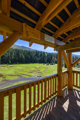 Nature reserve Meandre Luznanky near Liptovska Luzna, Low Tatras, Slovakia