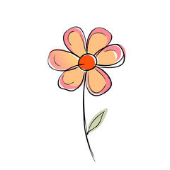 Flower illustration, figure pattern, flower background, flower material, figure graphic, spring poster, flower pattern, flower sticker, plant drawing, emotional flower, figure branding, flower texture