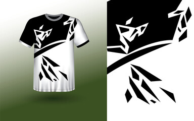 T-shirt Sport Design Template, T-shirt Mockup Abstract Grunge Sport Jersey Design For Cricket, Football Soccer, Racing, Sports, Running Soccer Jersey. Uniform Front View

template, vector, soccer, spo