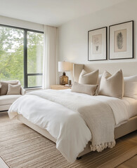 Modern Bedroom, Luxurious Tranquil Design