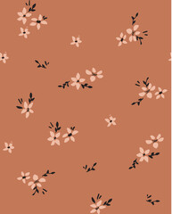 flowers pattern illustration for print
