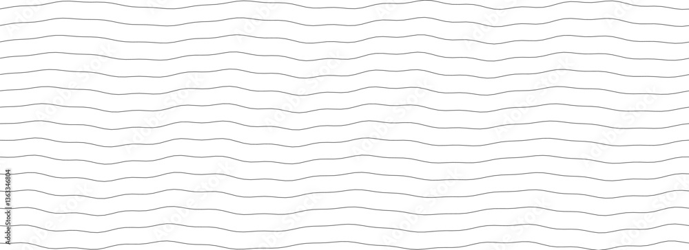 Poster simple wavy line pattern design for backgrounds and textures.