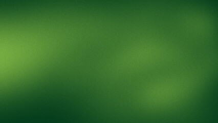 Natural green gradient background with smooth subtle grainy texture. © MithunDeb343