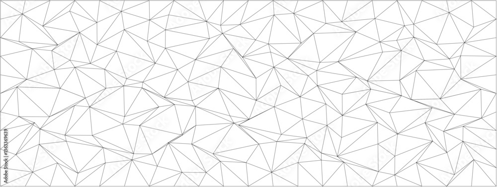 Poster abstract geometric pattern with line art design for modern prints and backgrounds.