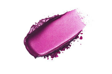 a close up of a pink lipstick cutout and isolated on transparent background 