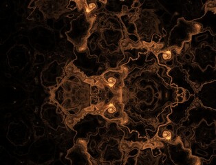 Imaginatory fractal abstract background Image