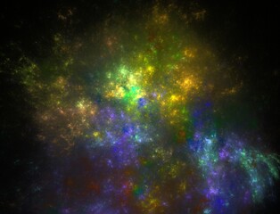 Imaginatory fractal abstract background Image