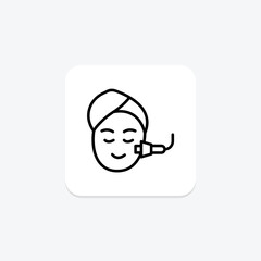 Face Sculpting Wand, vector, pixel perfect, illustrator file