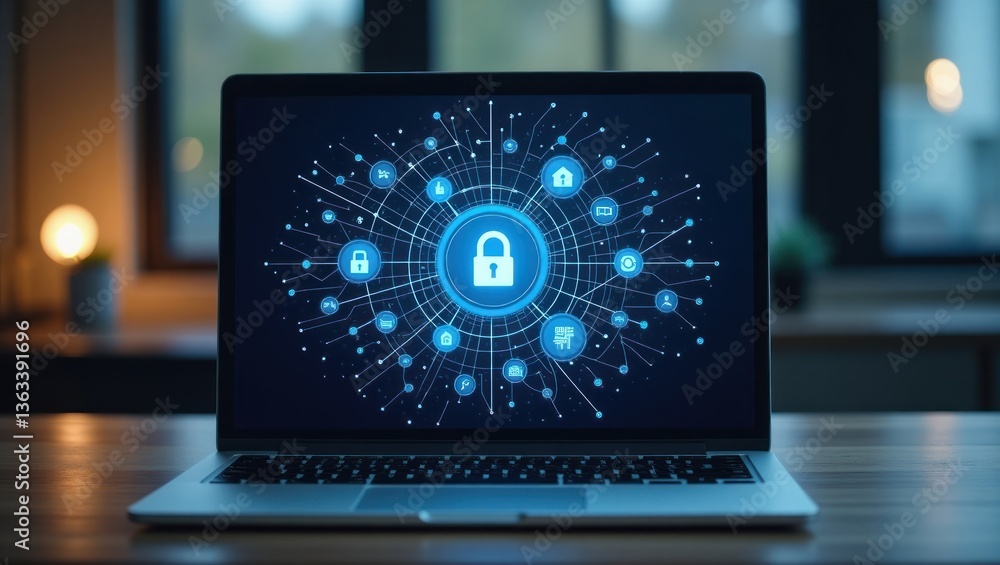 Poster cybersecurity: protecting digital assets with advanced network security