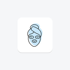 Facial Muscle Toning Belt, vector, pixel perfect, illustrator file