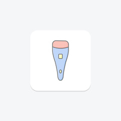 Ultrasonic Lip Care Device, vector, pixel perfect, illustrator file