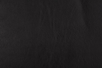 Black leather texture backgorund. Leather as a backdrop