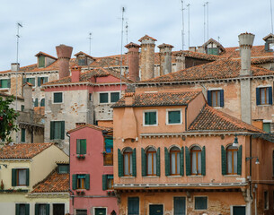 old houses in venice