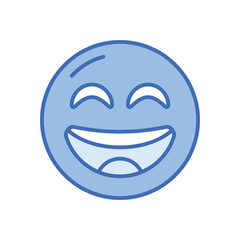 Grinning Vector icon