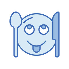 hungry Vector icon