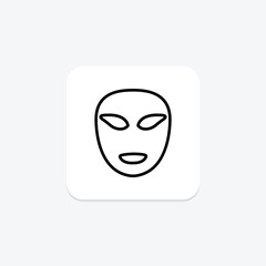 Led Face Mask, vector, pixel perfect, illustrator file