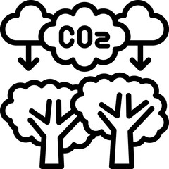Carbon Dioxide icon