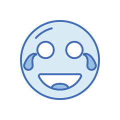 Laughing Vector icon