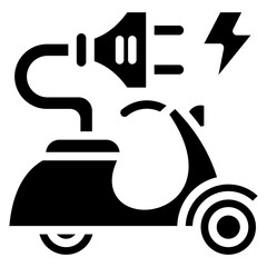 Electric Motorcycle icon