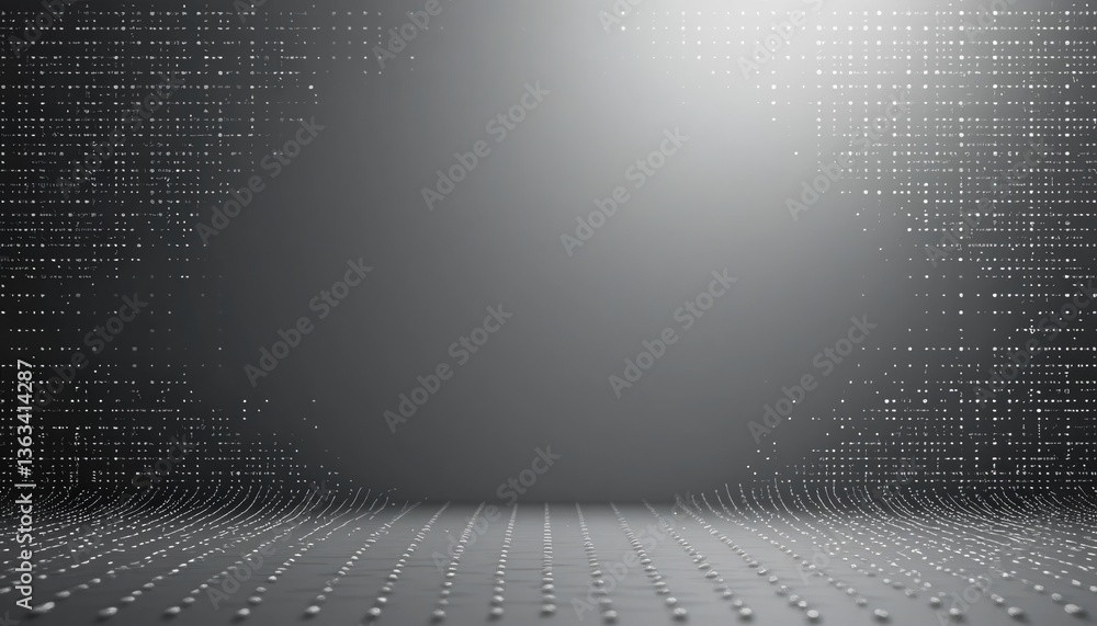 Poster dynamic digital background design studio setting abstract image minimalistic environment perspective