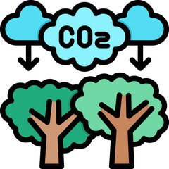 Carbon Dioxide icon