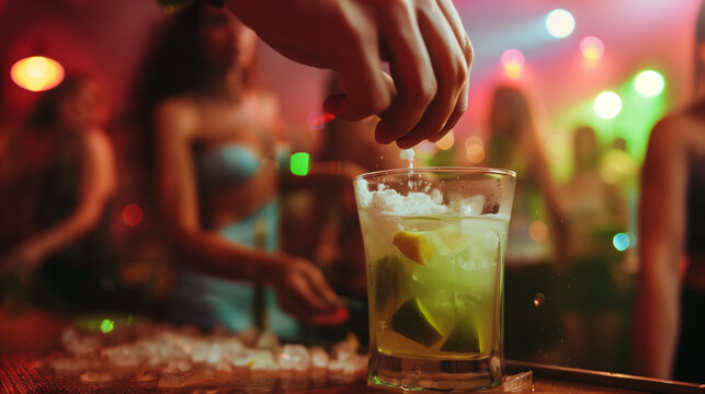 Drink spiking.