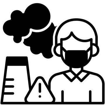recommend clip art: Air Pollution icon