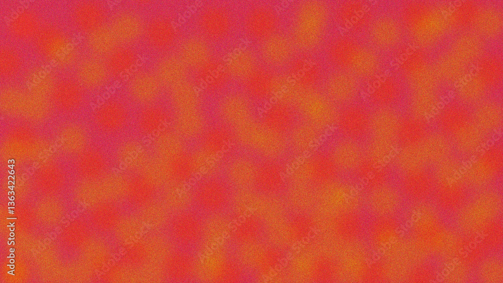 Poster vibrant red and orange abstract pattern: a dynamic and fluid background