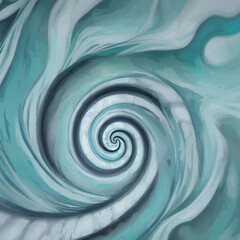 abstract watercolor spiral vector background pattern