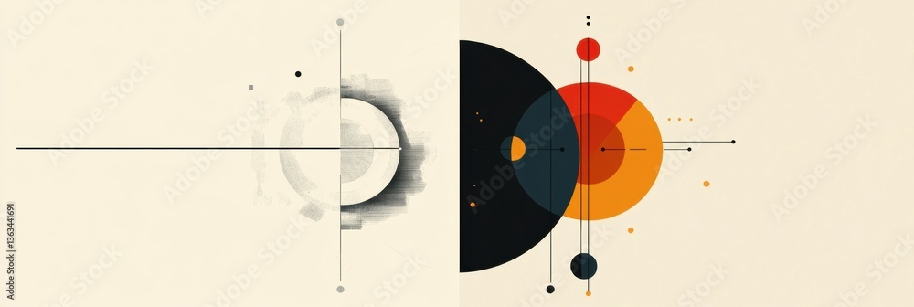 Aufkleber exploring the evolution of branding through a visual timeline of logo design from rough concepts to 