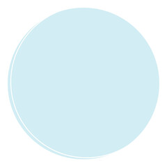 Graphic Baby Speech Bubble Soft Colored Backdrop Icon.   Pastel Childish Dreamy Symbol Silhouette. Drawn Simple Dialogue Conversation Text Box Empty Blank Template Shape. 