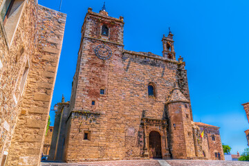Caceres old town church of San Mateo Spain Unesco World Heritage City