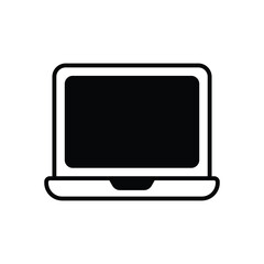 Laptop  Vector icon
