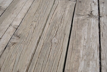 texture of wooden old boards on the floor, photo
