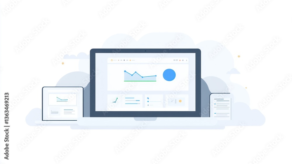 Poster cloud-based data dashboard