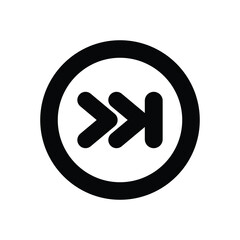 Fast forward Vector icon