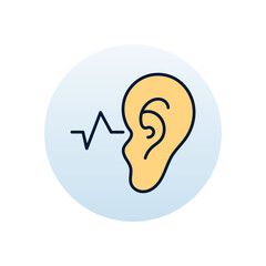 Listening Vector icon