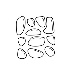 stone pattern background illustration