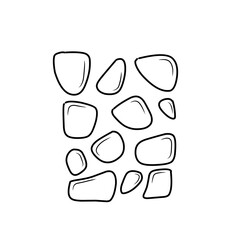 stone pattern background illustration